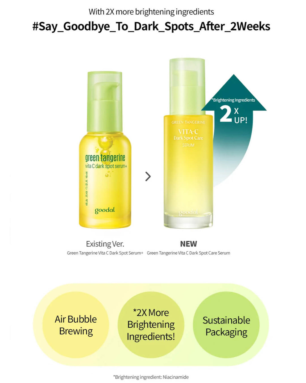 Goodal Green Tangerine Vita C Dark Spot Care Serum