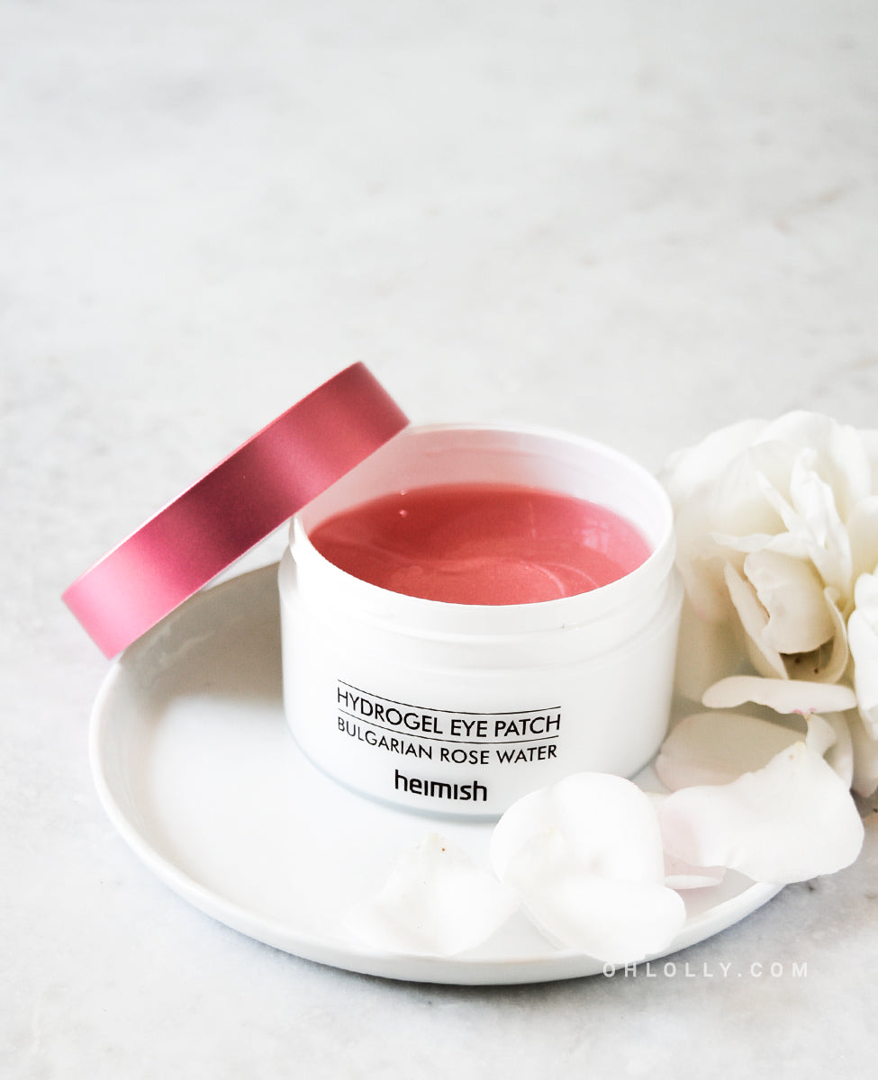 Heimish Bulgarian Rose Water Hydrogel Eye Patch