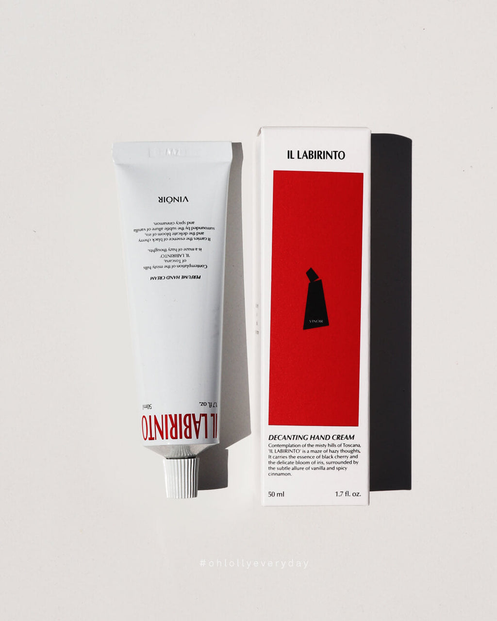Vinoir Decanting Perfume Hand Cream | Il Labirinto