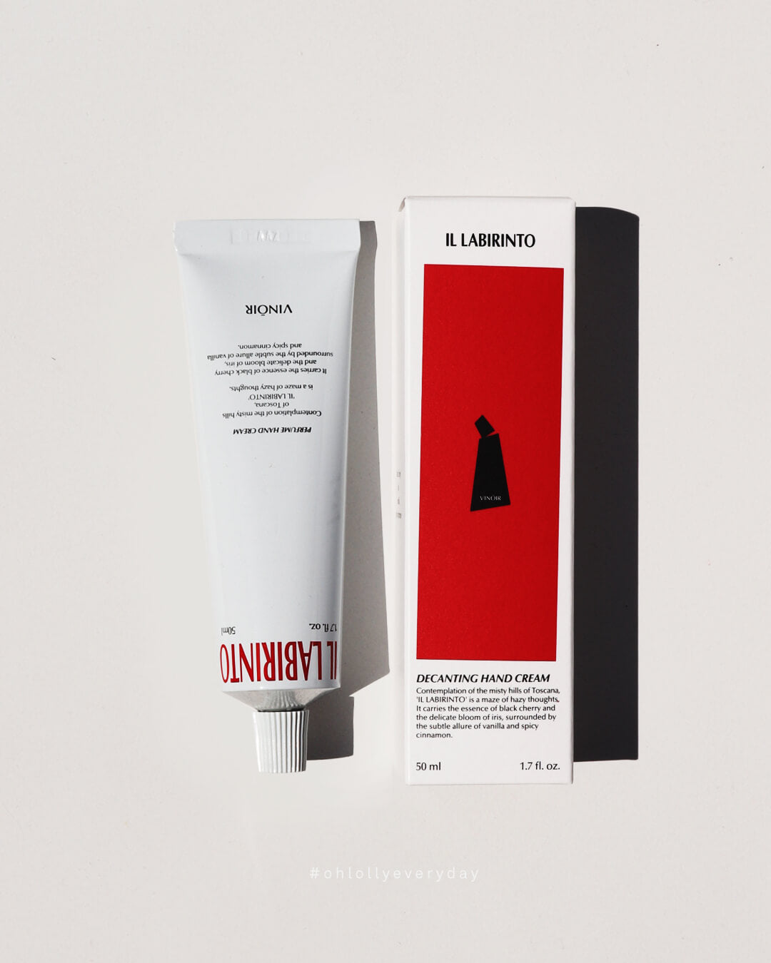 Vinoir Decanting Perfume Hand Cream | Il Labirinto