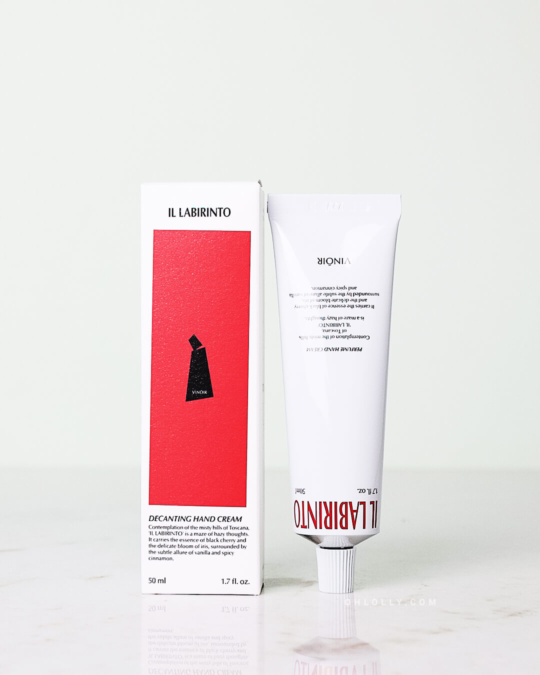 Vinoir Decanting Perfume Hand Cream | Il Labirinto
