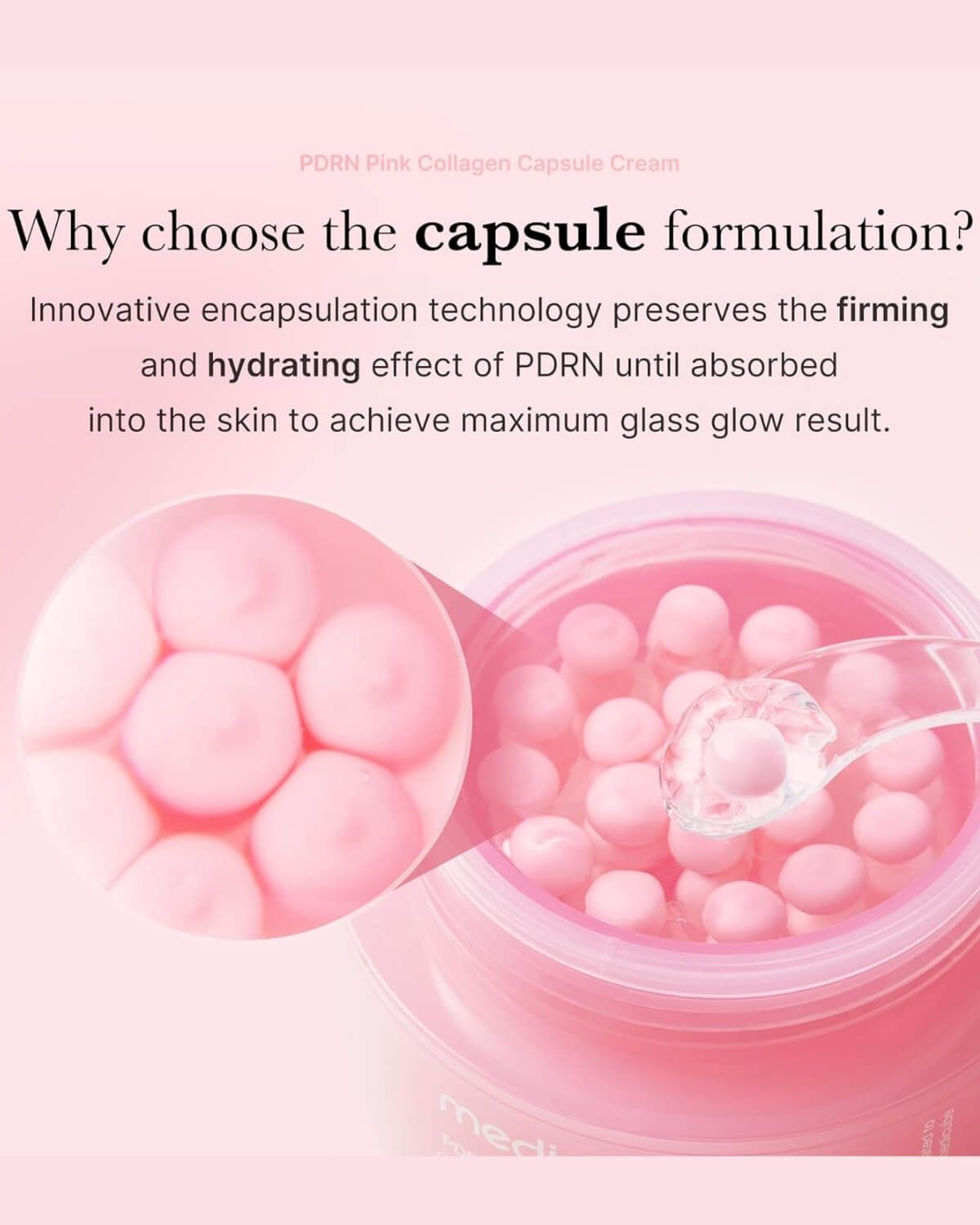 Medicube PDRN Pink Collagen Capsule Cream
