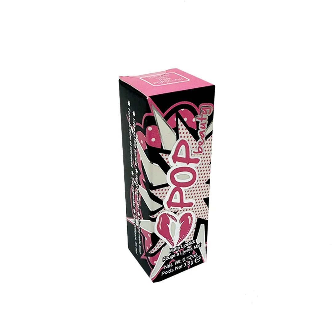 Pop Beauty Matte Velvet Lipstick Pink Porcelain