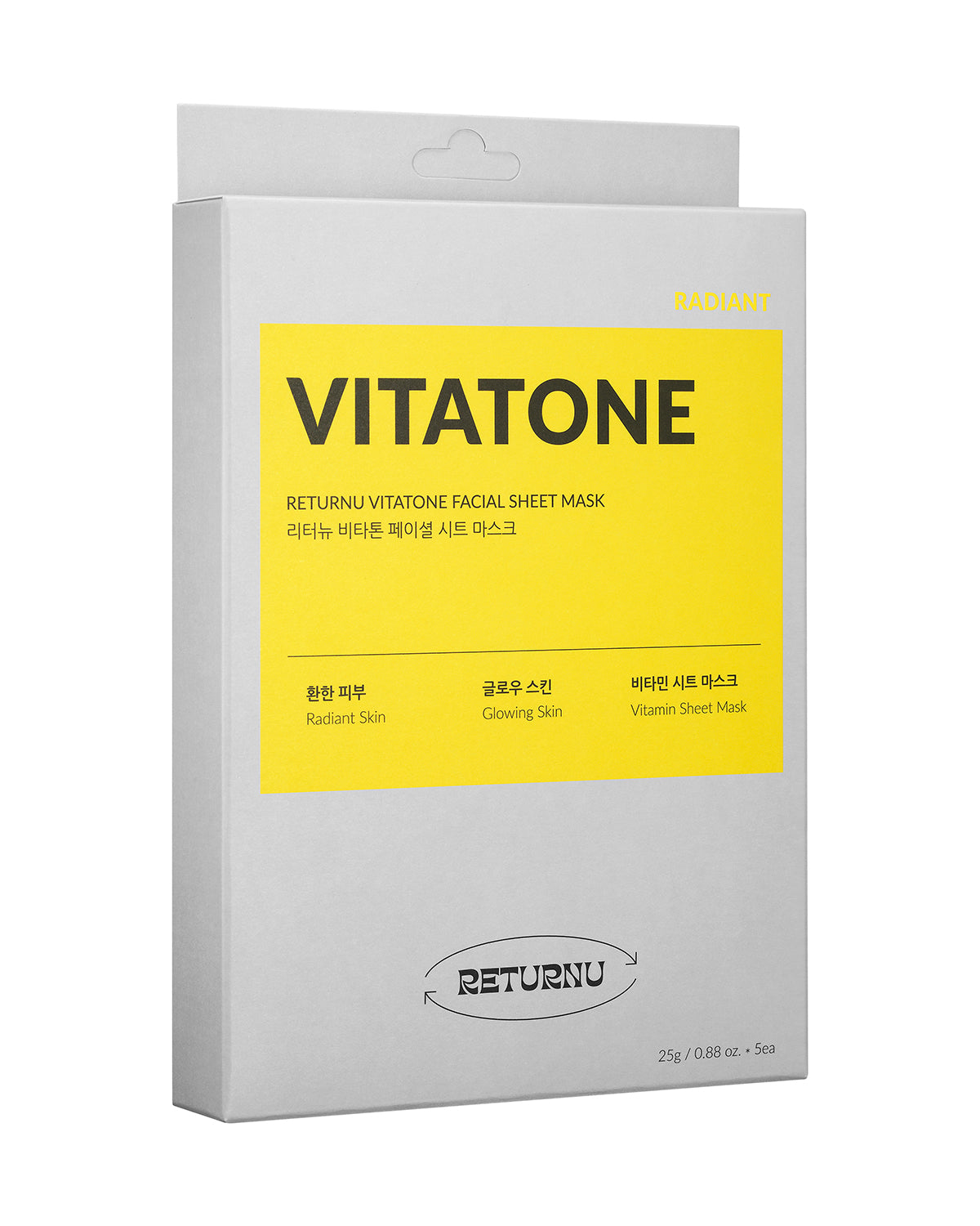 Returnu Vitatone Facial Sheet Mask