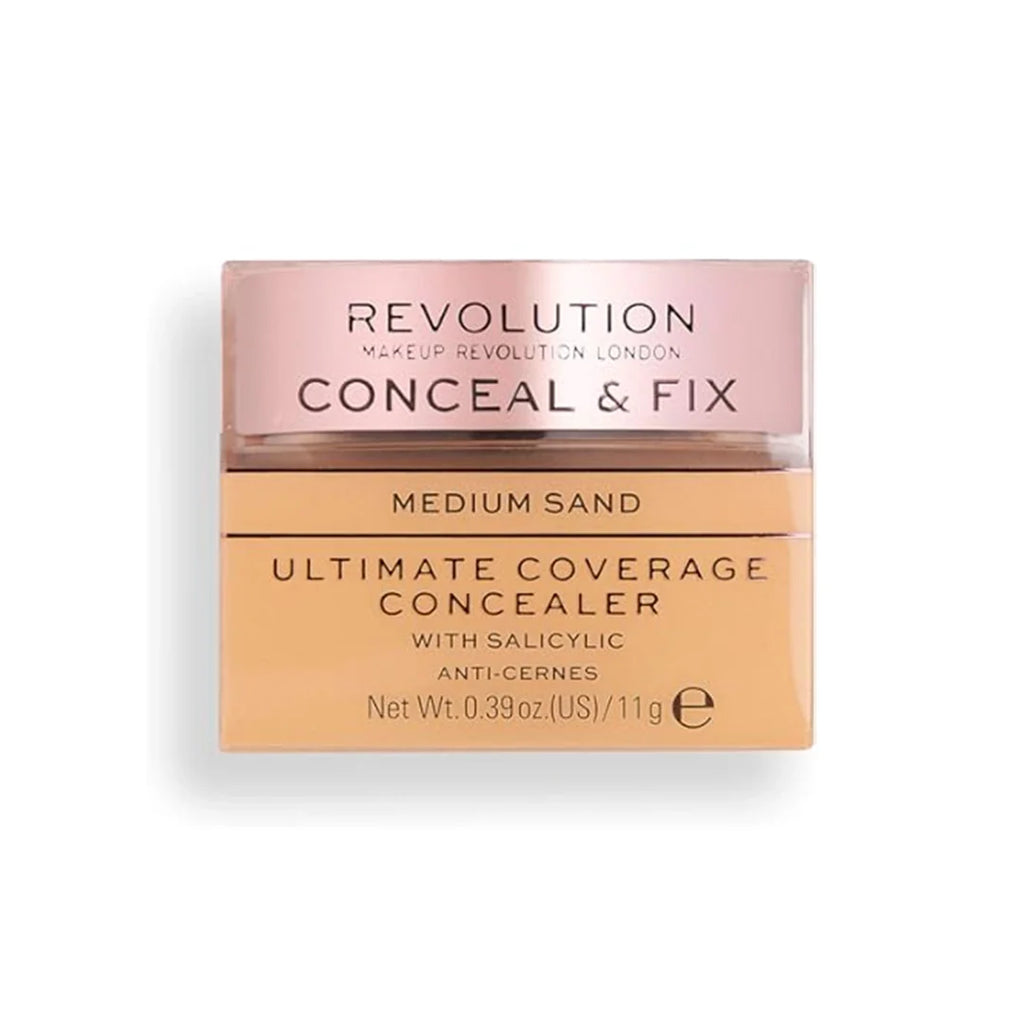 Revolution Conceal & Fix Concealer Medium Sand