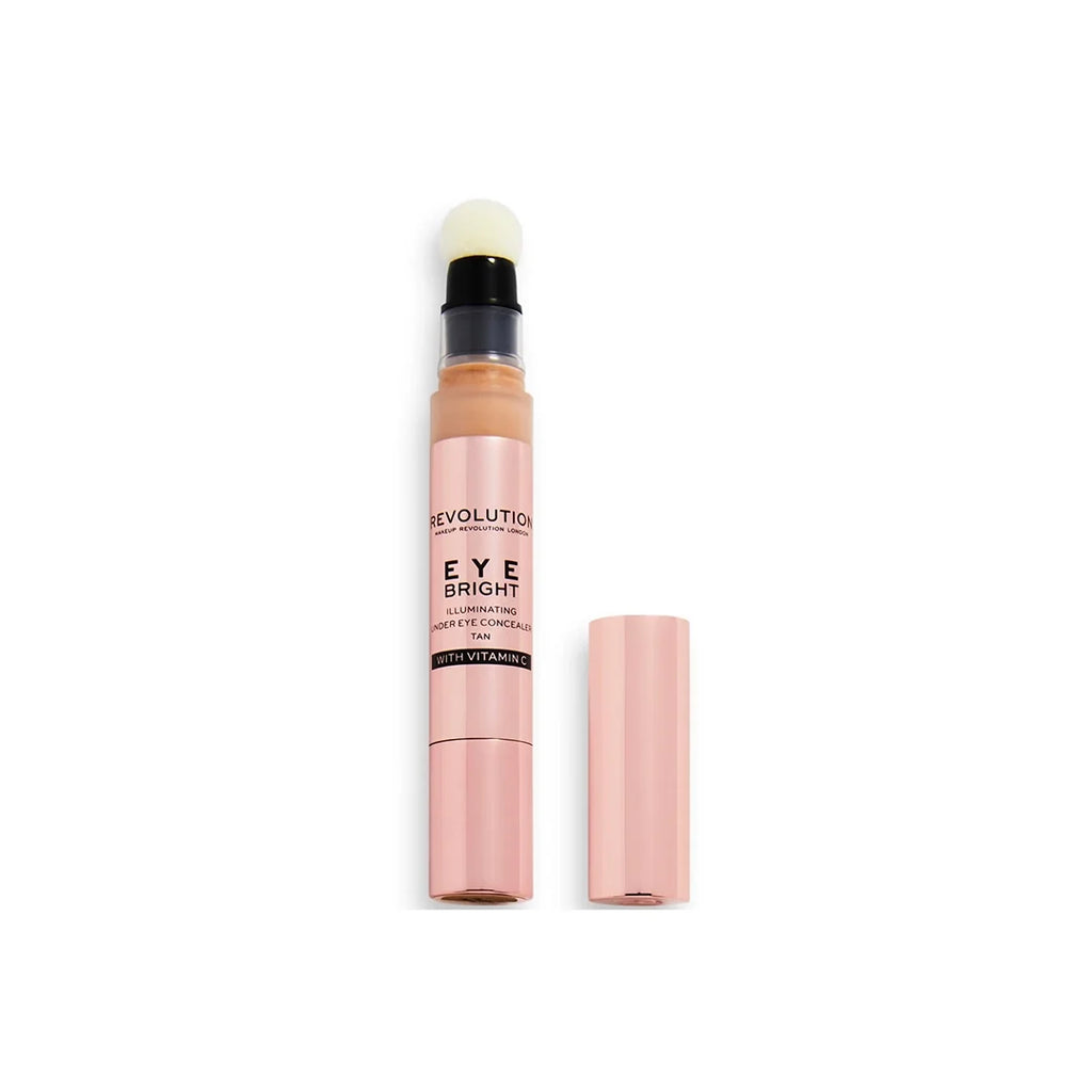 TESTER Revolution Eye Bright Illuminating Under Eye Concealer W Vitamin C Tan