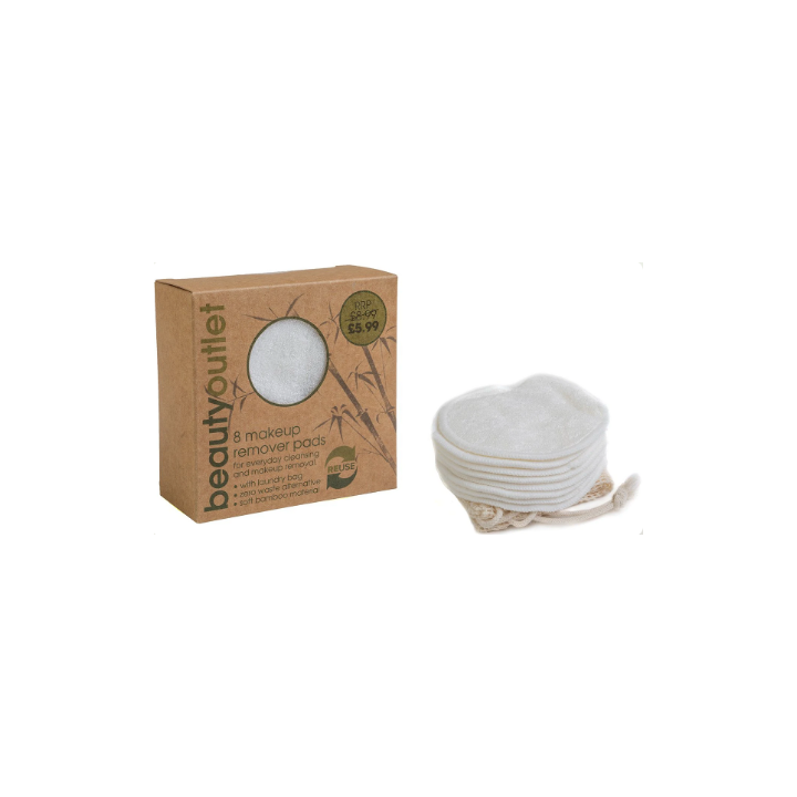 Beauty Outlet 8 Reusable Makeup Remover Pads BEAU137