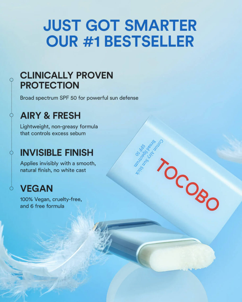 Tocobo Cotton Airy Sun Stick