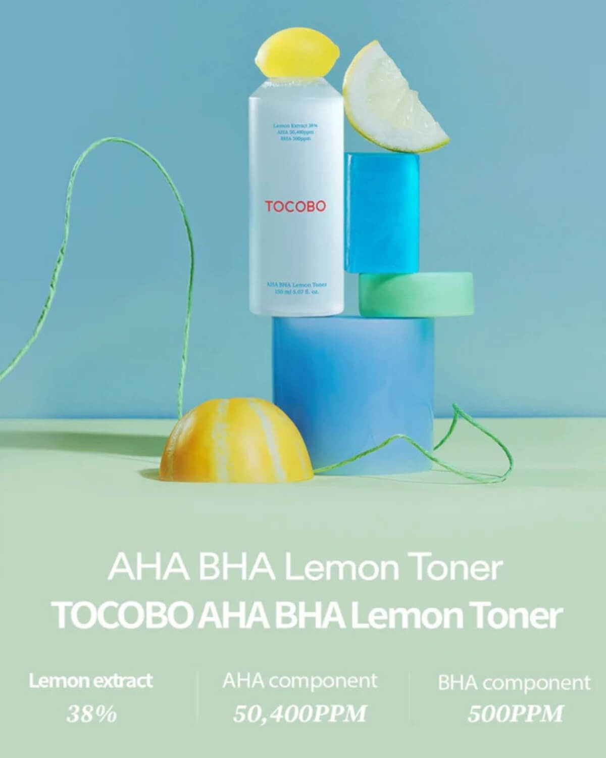 Tocobo AHA BHA Lemon Toner