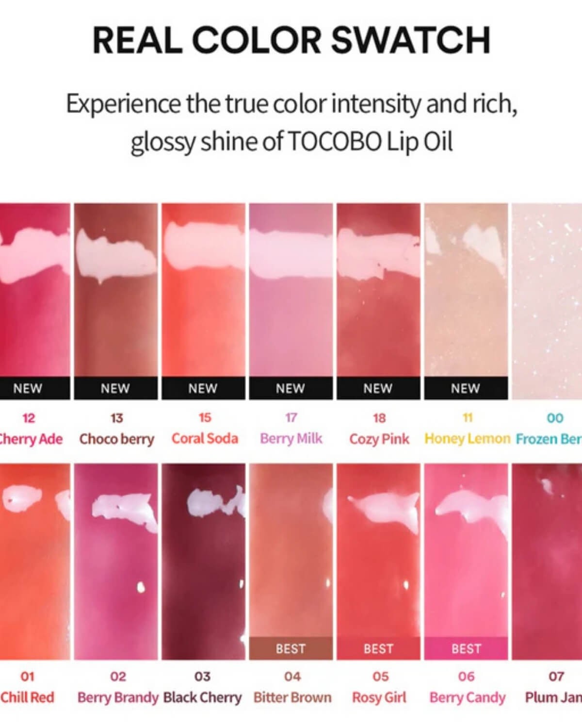 Tocobo Juicy Berry Plumping Lip Oil