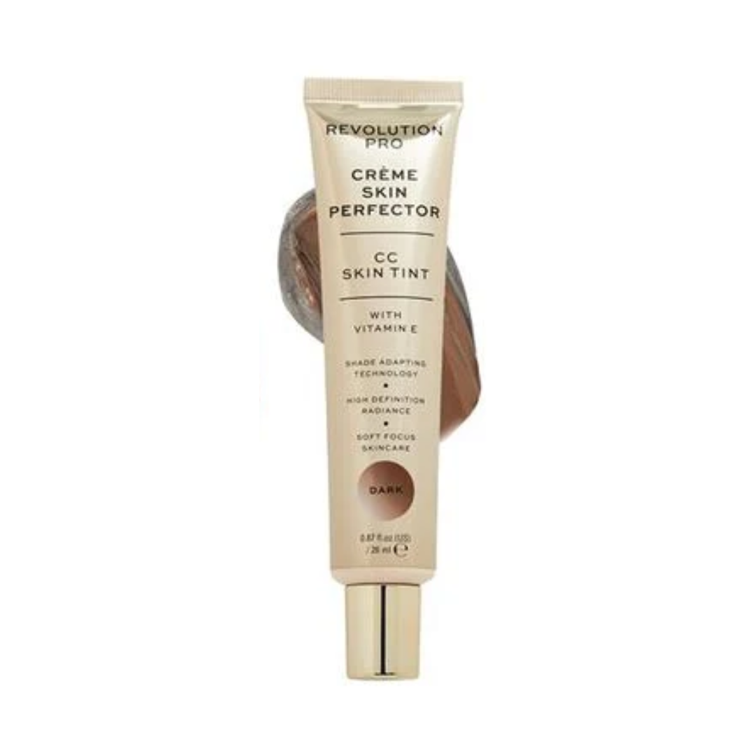 Revolution Pro Creme Skin Perfector CC Skin Tint W Vitamin E Dark