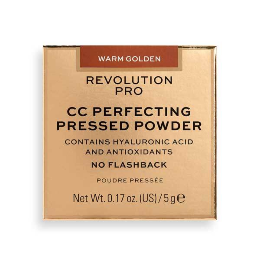 Revolution Pro CC Perfecting Pressed Powder Warm Golden