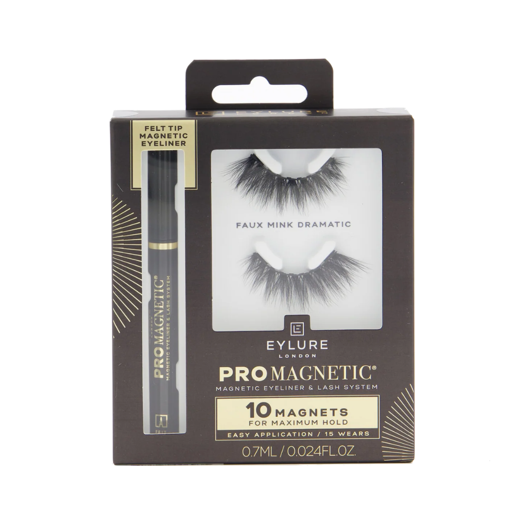 Eylure Pro Magnetic Eyeliner And Lashes Faux Mink Dramatic