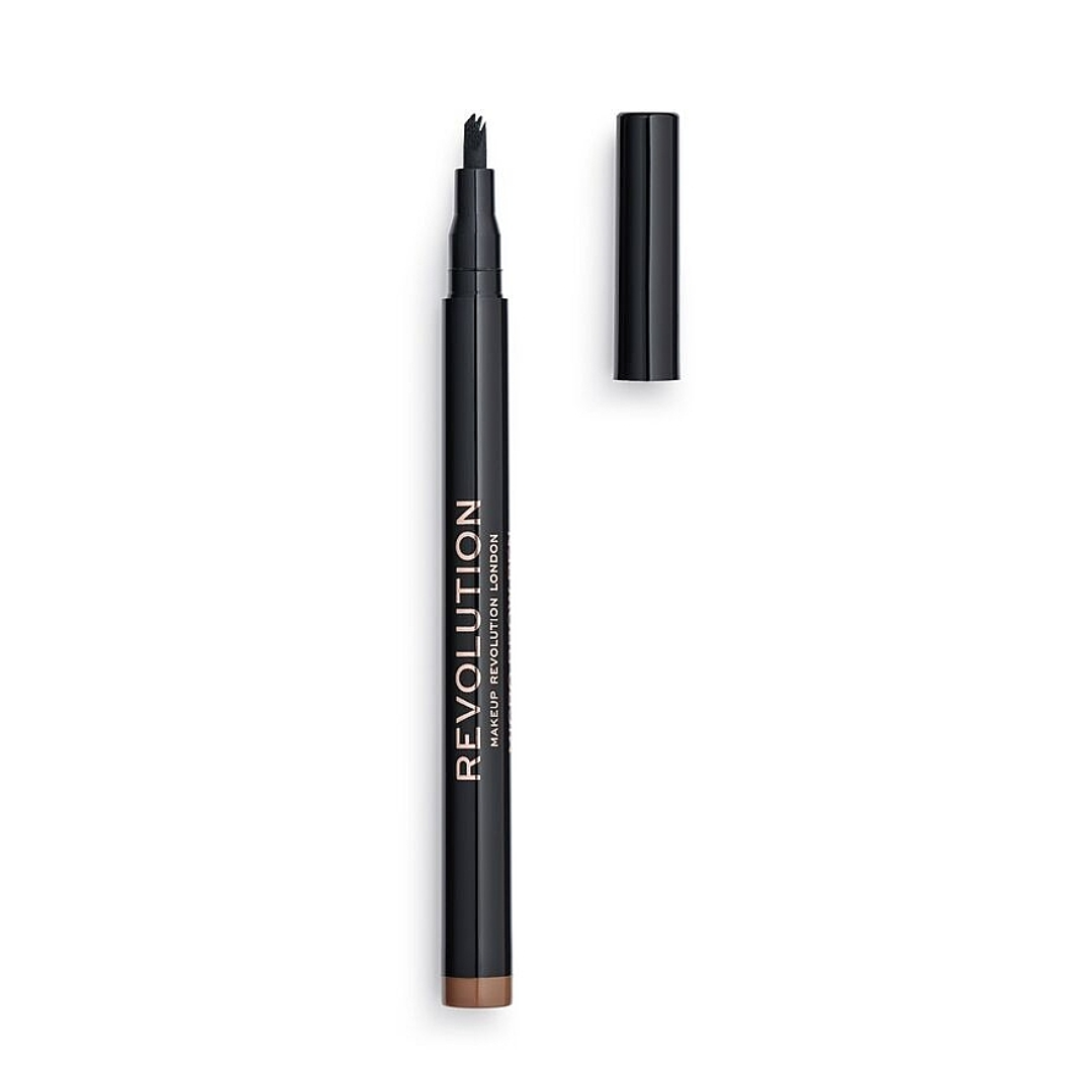 Revolution Micro Brow Pen Medium Brown