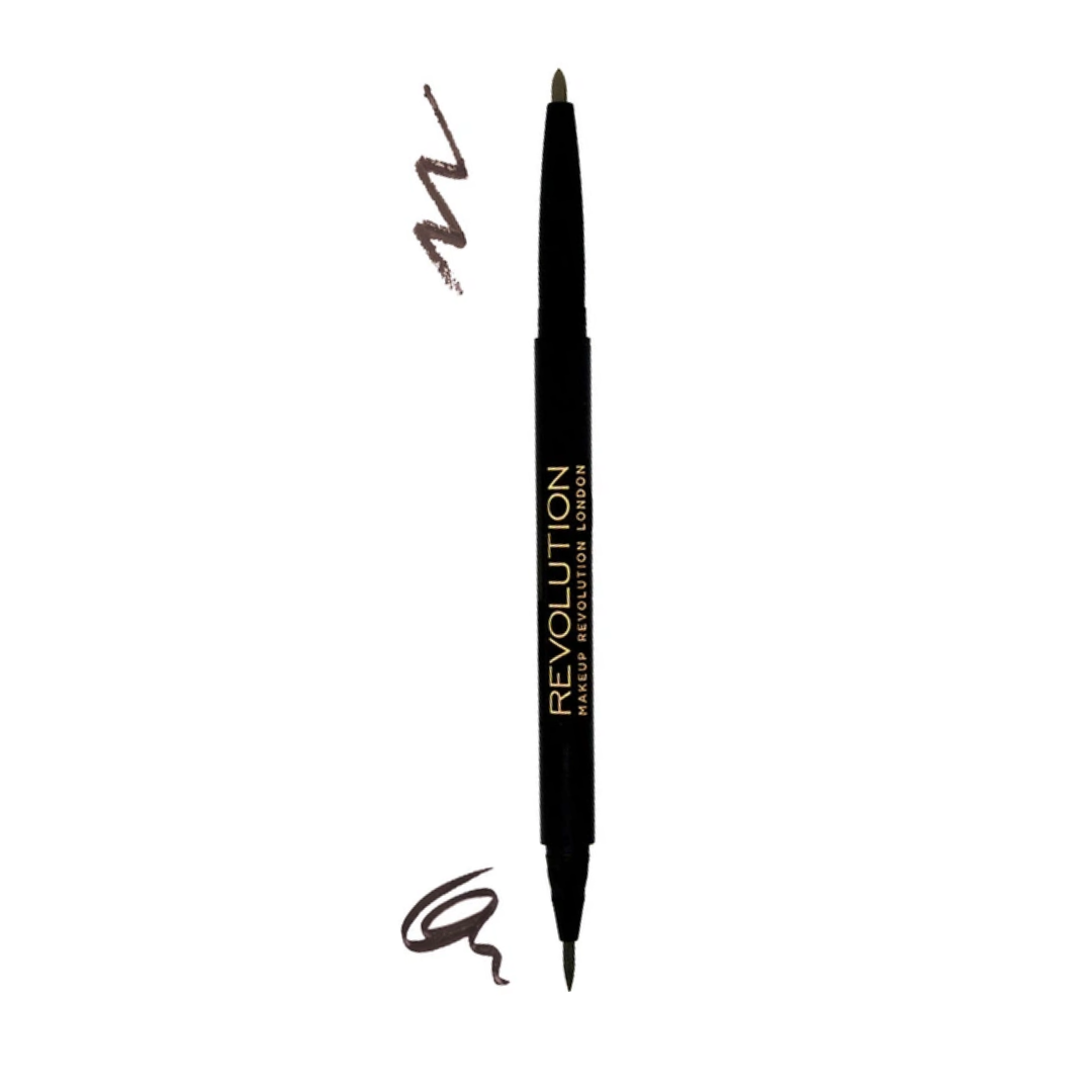 Revolution Awesome Dual Brow Ultra Brow Arch & Shape Darkest