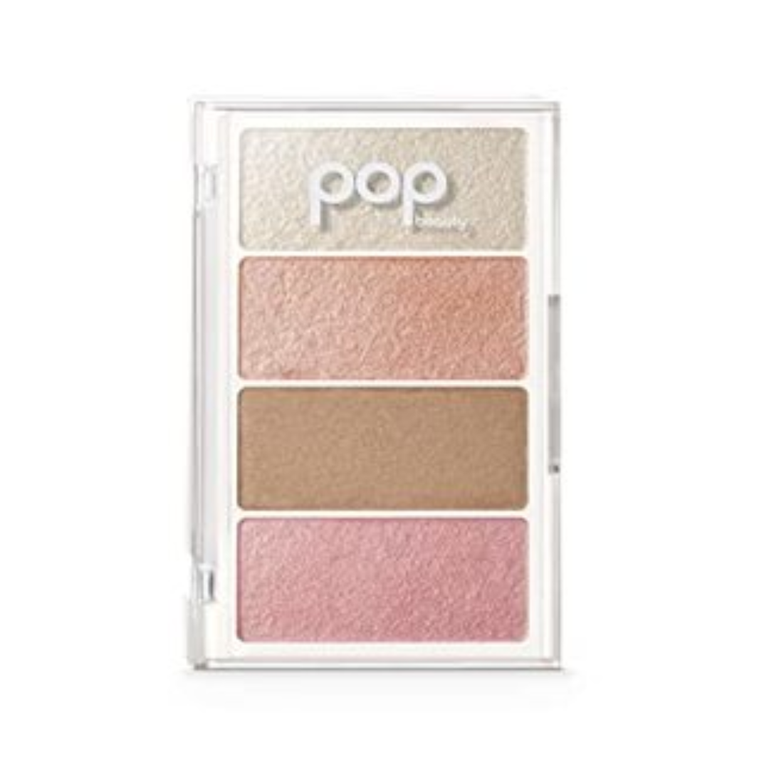 Pop Beauty Prismatic Pop Highlighter Palette Gilded Peach