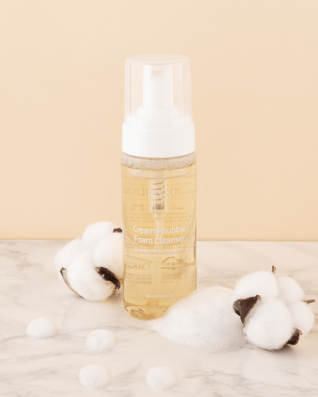 Urang Creamy Bubble Foam Cleanser