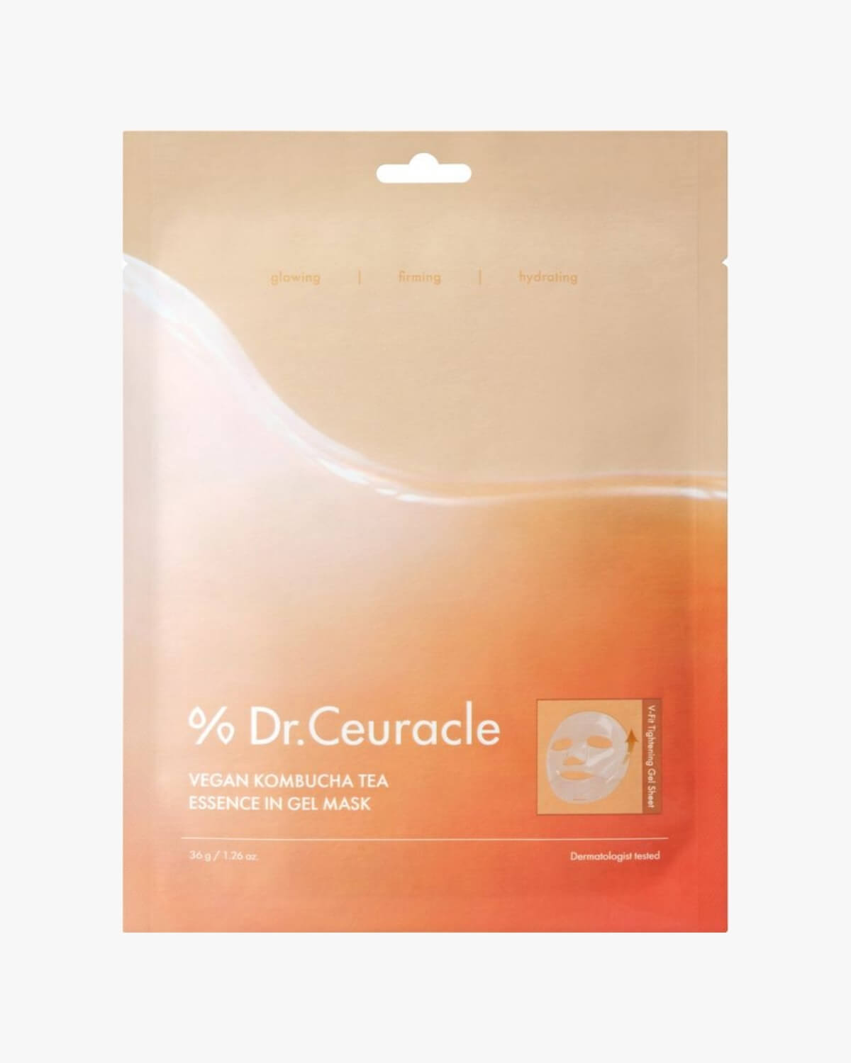 Dr. Ceuracle Vegan Kombucha Tea Essence in Gel Mask