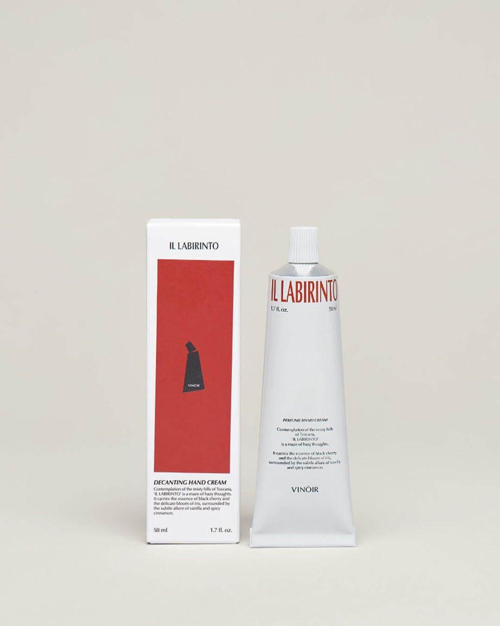 Vinoir Decanting Perfume Hand Cream | Il Labirinto