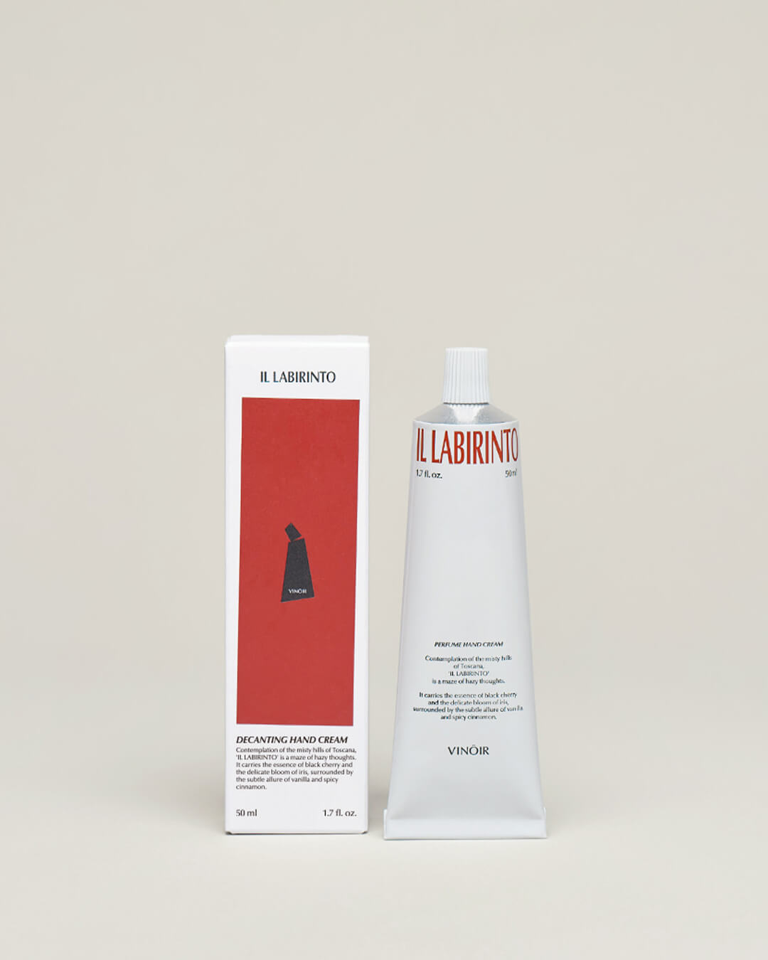 Vinoir Decanting Perfume Hand Cream | Il Labirinto