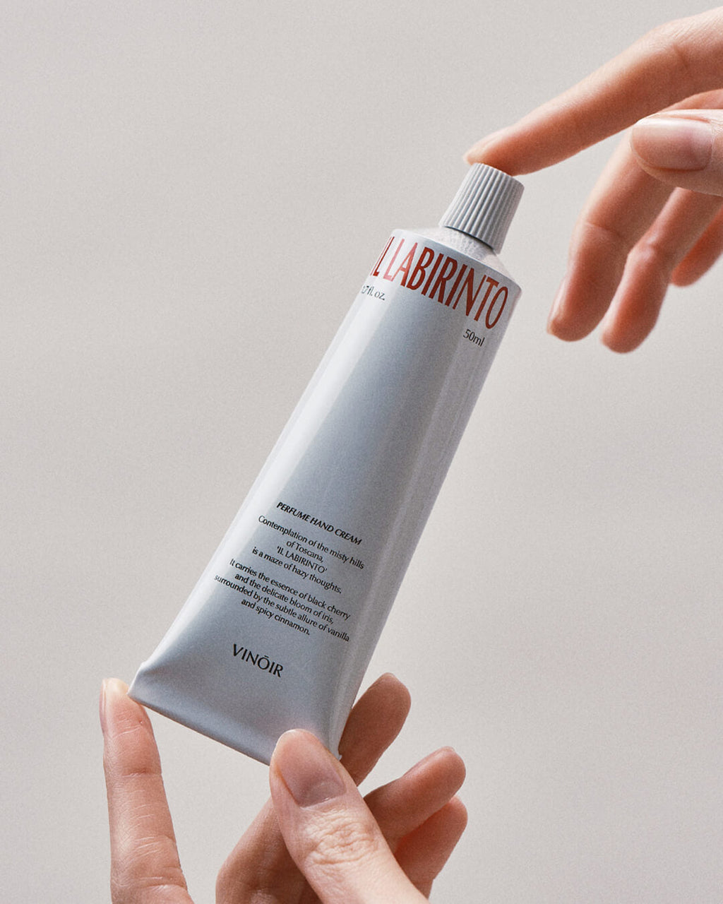 Vinoir Decanting Perfume Hand Cream | Il Labirinto