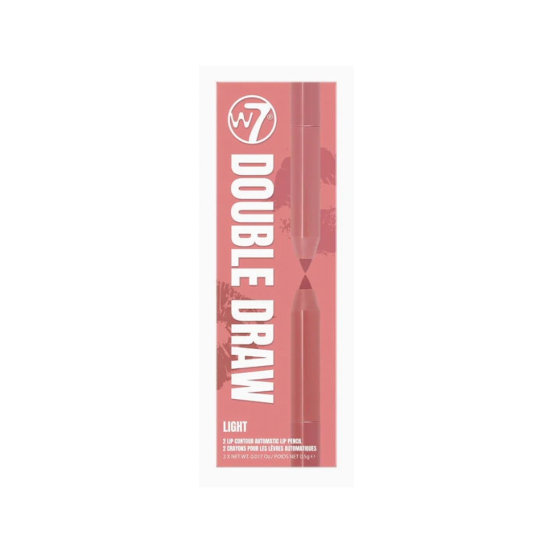 W7 Double Draw Automatic Lip Liner Light