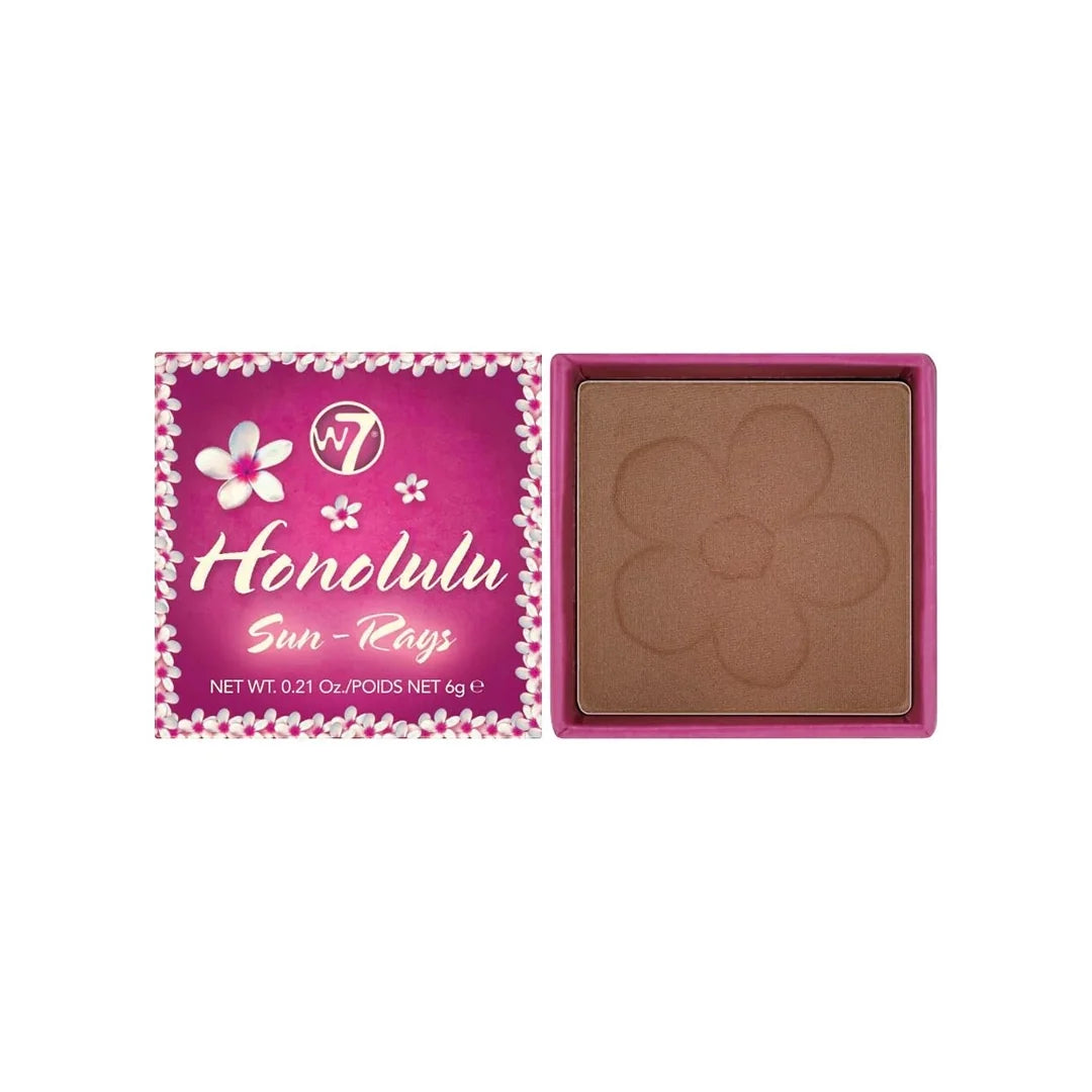 W7 Honolulu Bronzing Powder Sun Rays