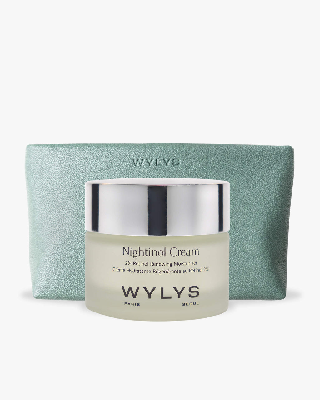 Wylys Nightinol Cream & Sage Verte Makeup Bag ($250 Value)