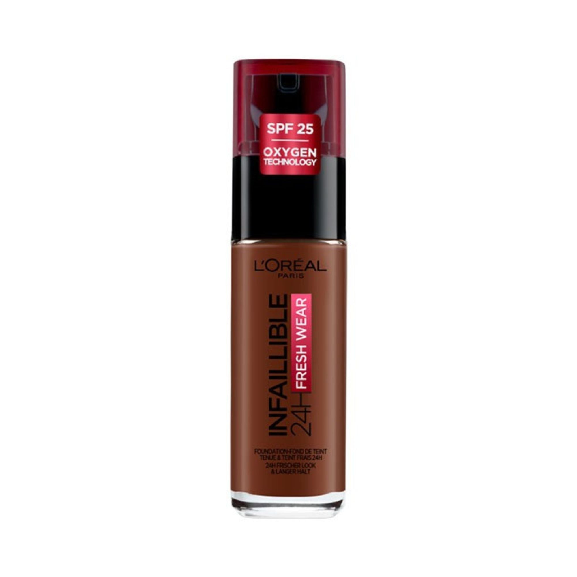 LOreal Infallible 32H Fresh Wear Foundation SFP25 390 Ebony
