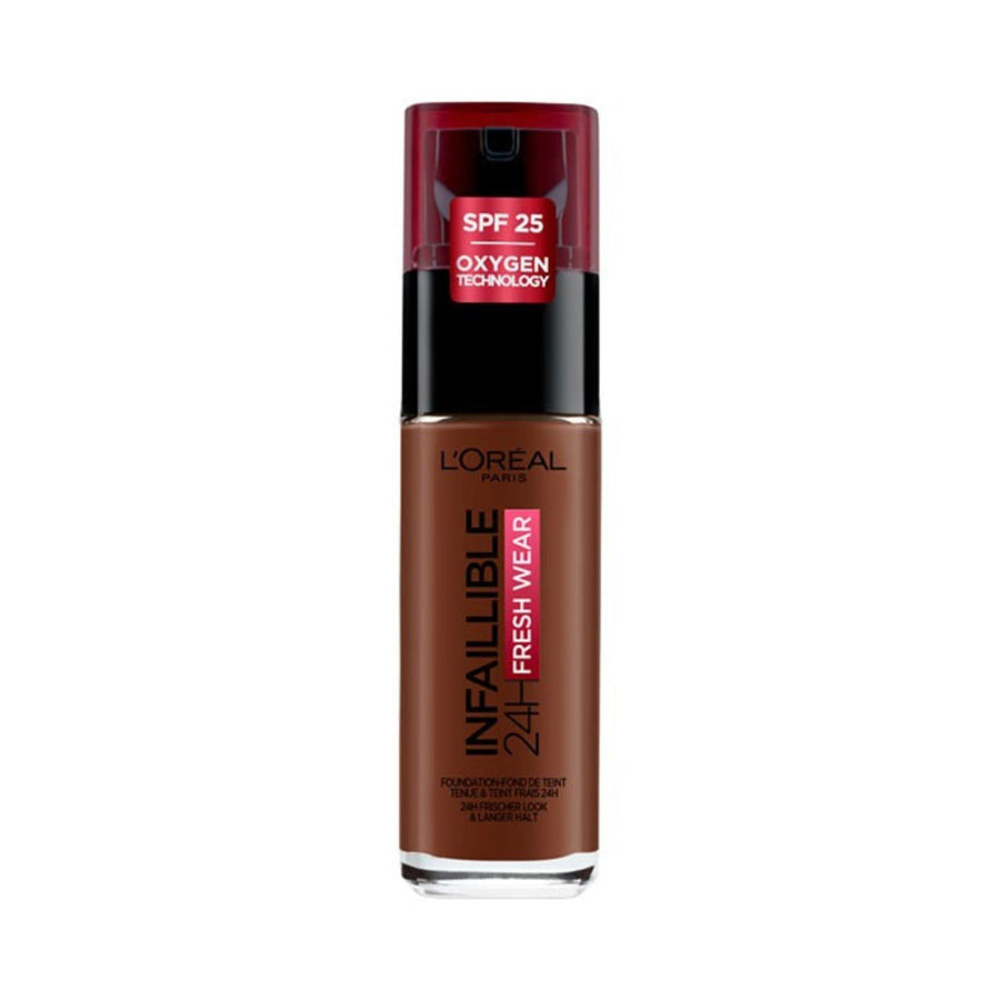 LOreal Infallible 32H Fresh Wear Foundation SFP25 390 Ebony