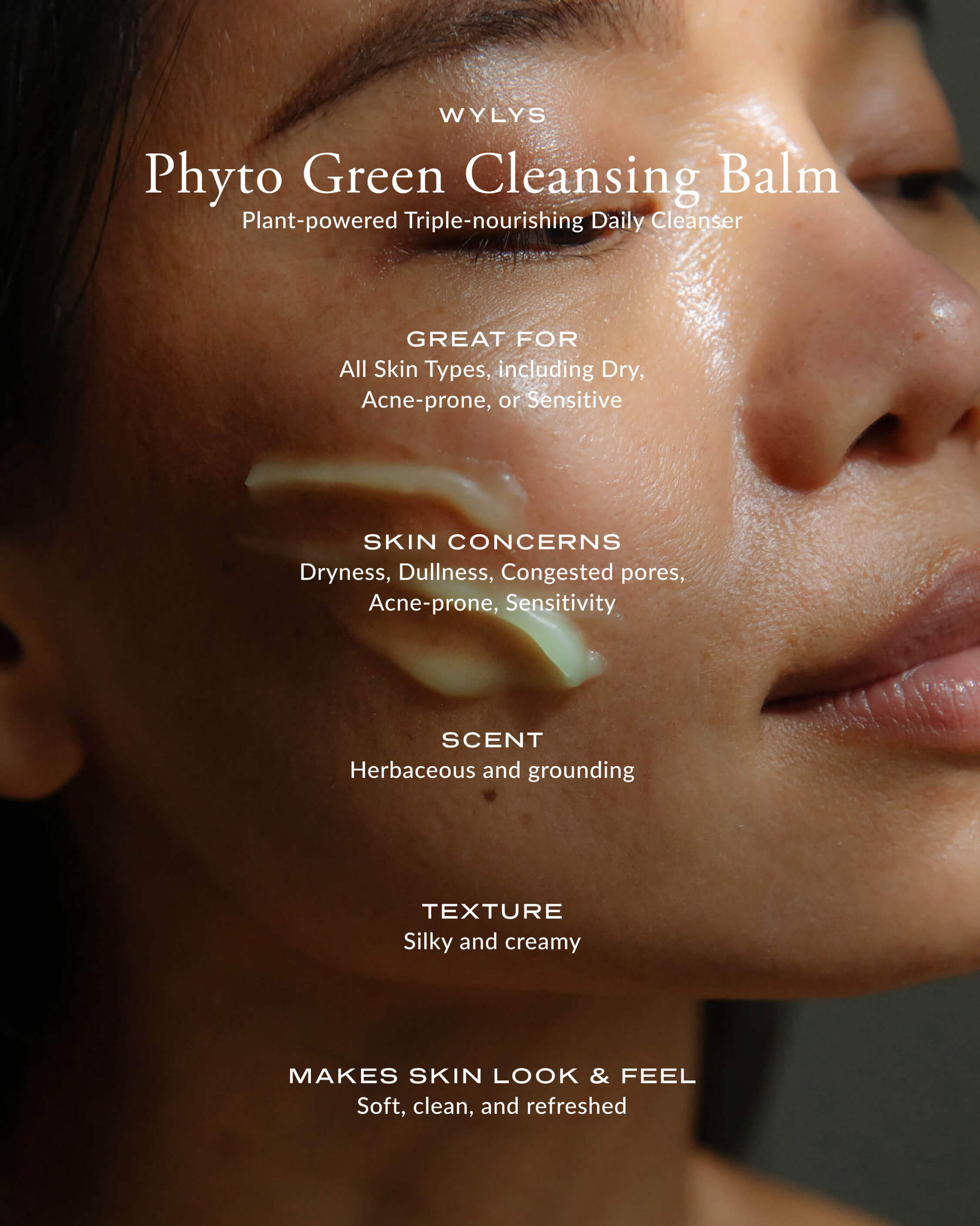 Wylys Phyto Green Cleansing Balm & Sage Verte Makeup Bag ($103 Value)
