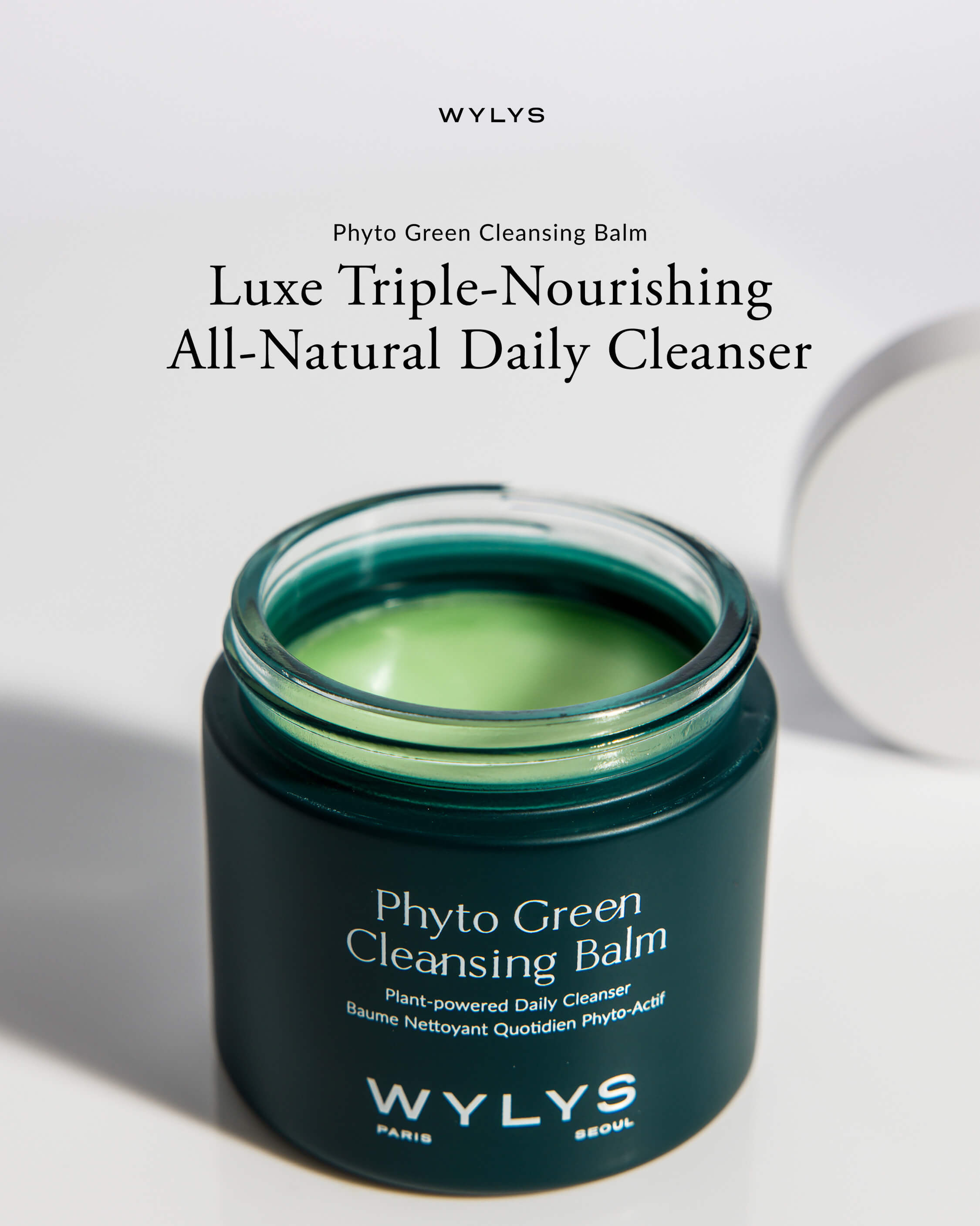 Wylys Phyto Green Cleansing Balm & Rose Quartz Spatula ($96 Value)