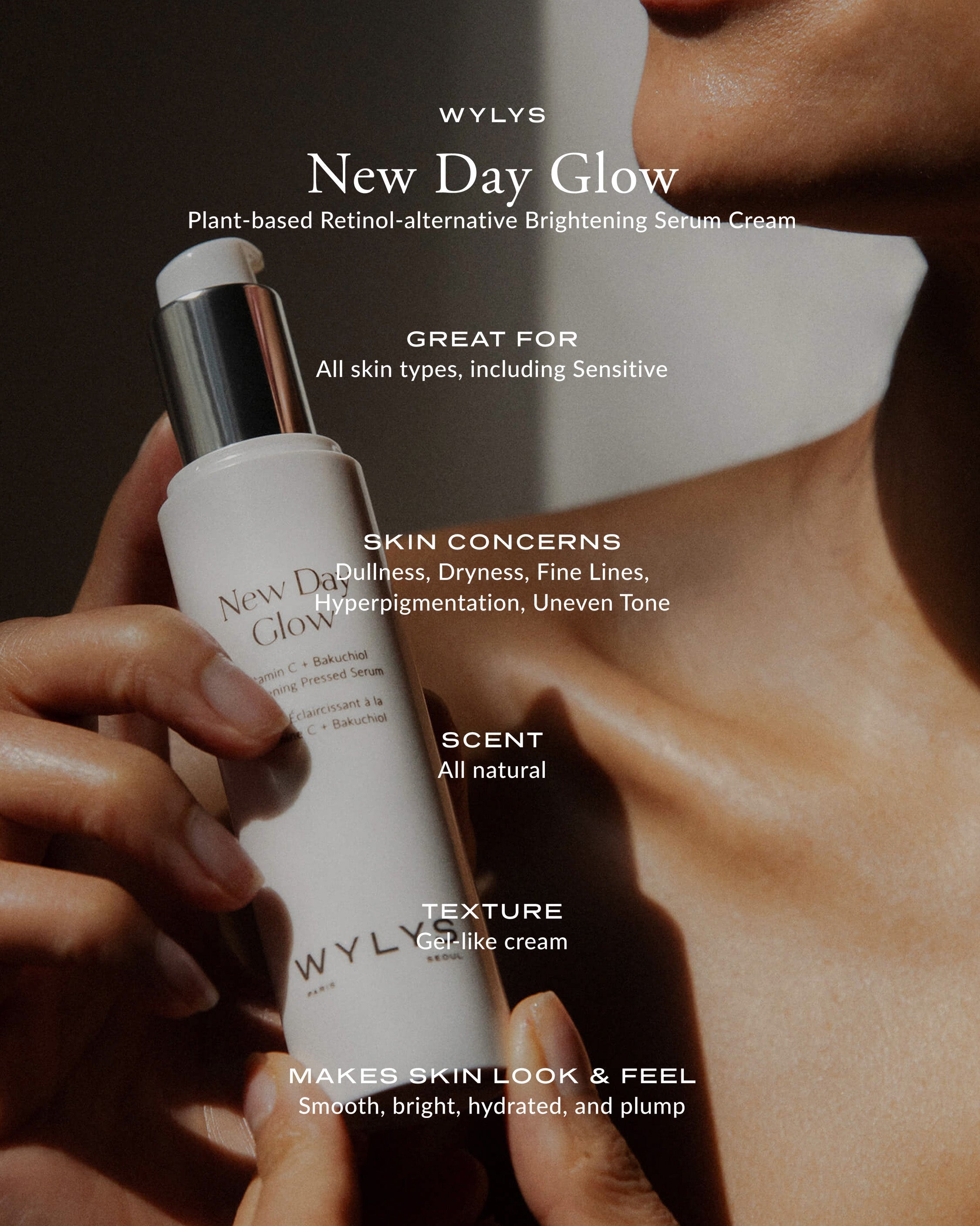 Wylys The Lift + Glow Set & Sage Verte Makeup Bag ($355 Value)