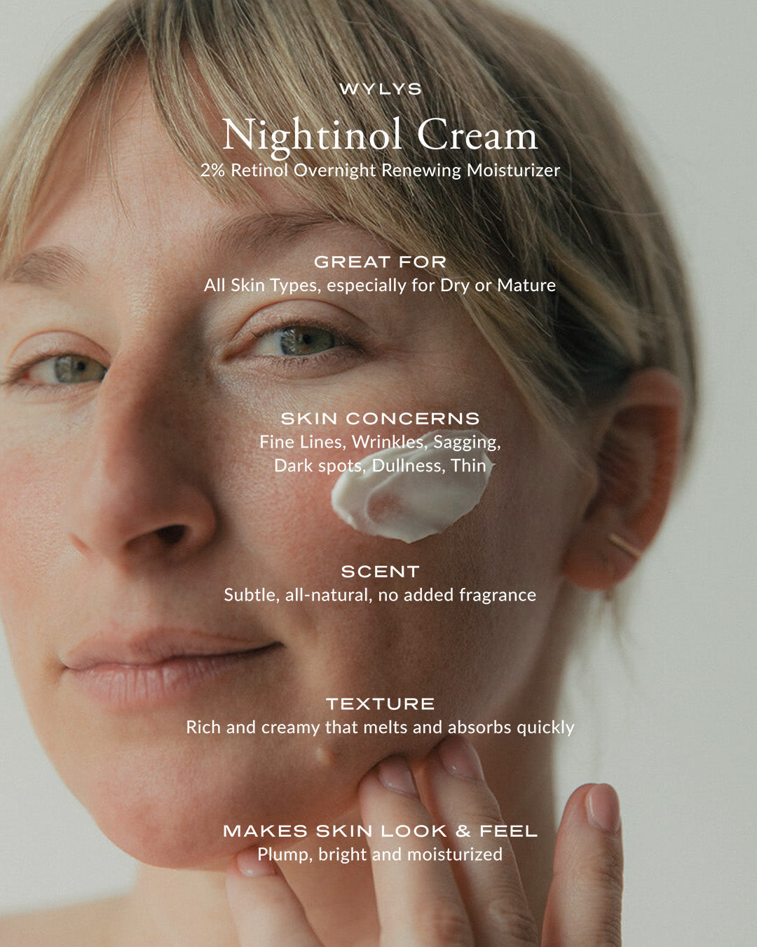 Wylys Nightinol Cream & Sage Verte Makeup Bag ($250 Value)