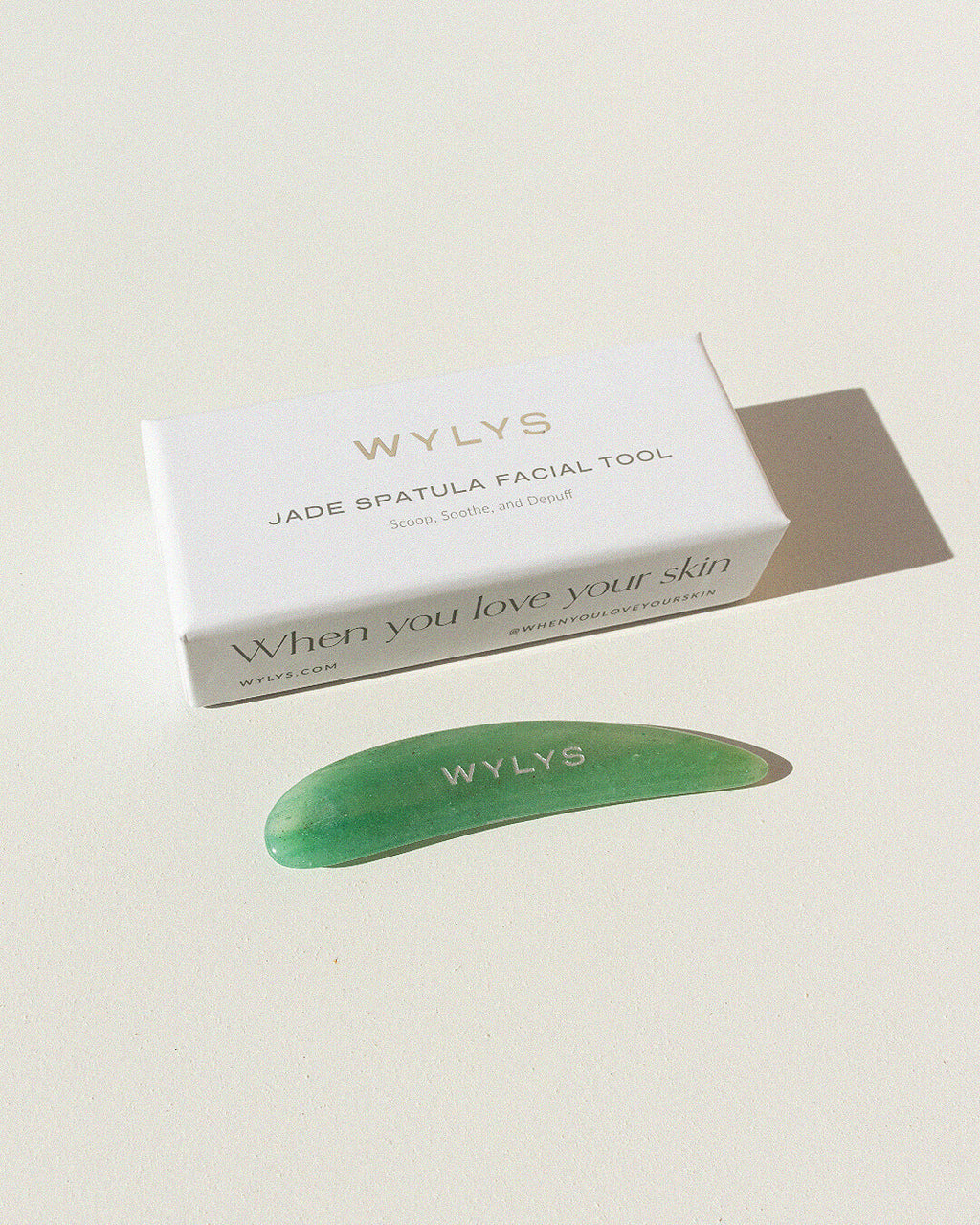 Wylys Jade & Rose Quartz Spatula Set ($56 Value)