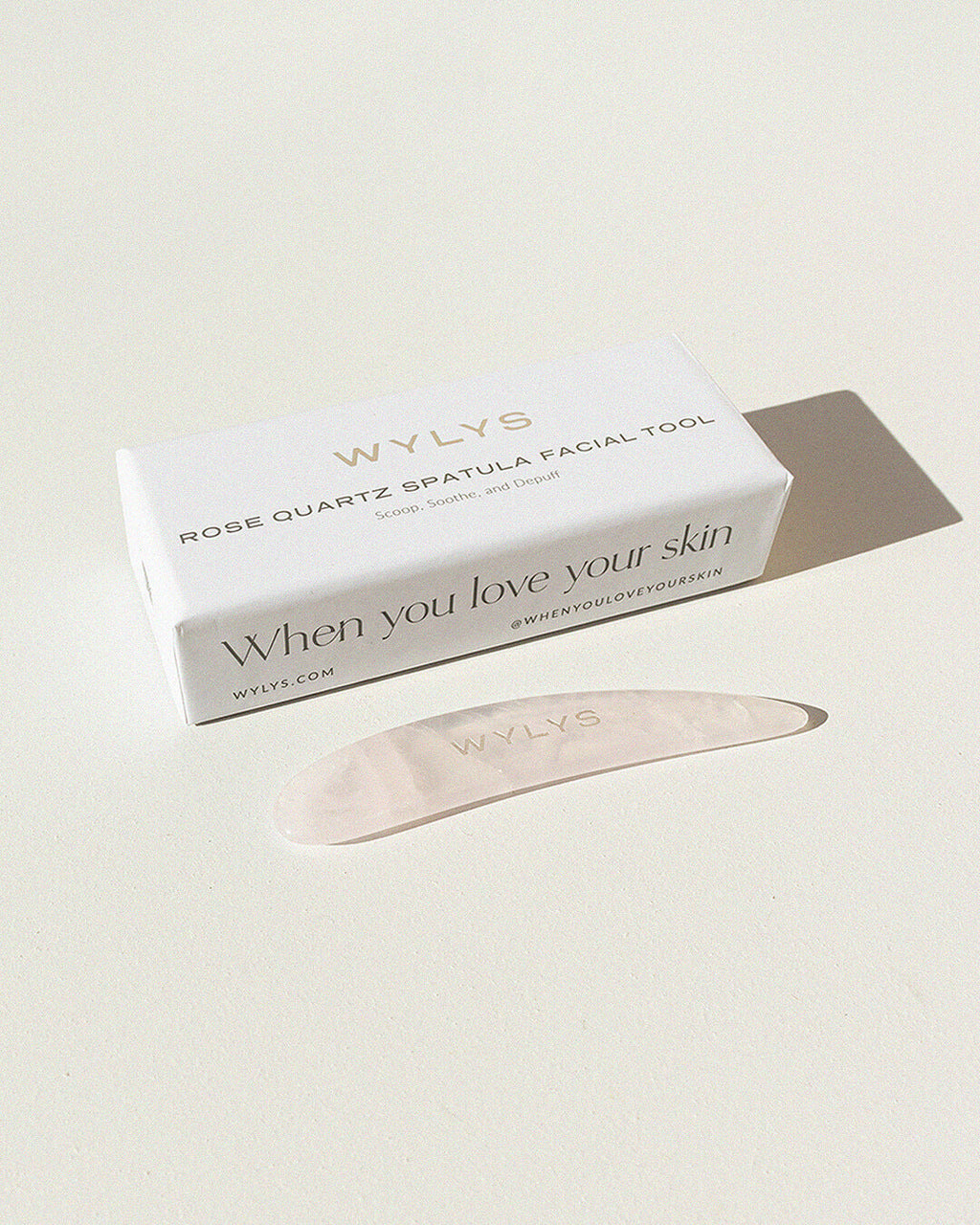 Wylys Jade & Rose Quartz Spatula Set ($56 Value)