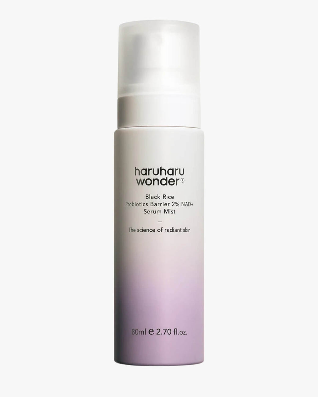 haruharu wonder Black Rice Probiotics Barrier 2% NAD+ Serum Mist