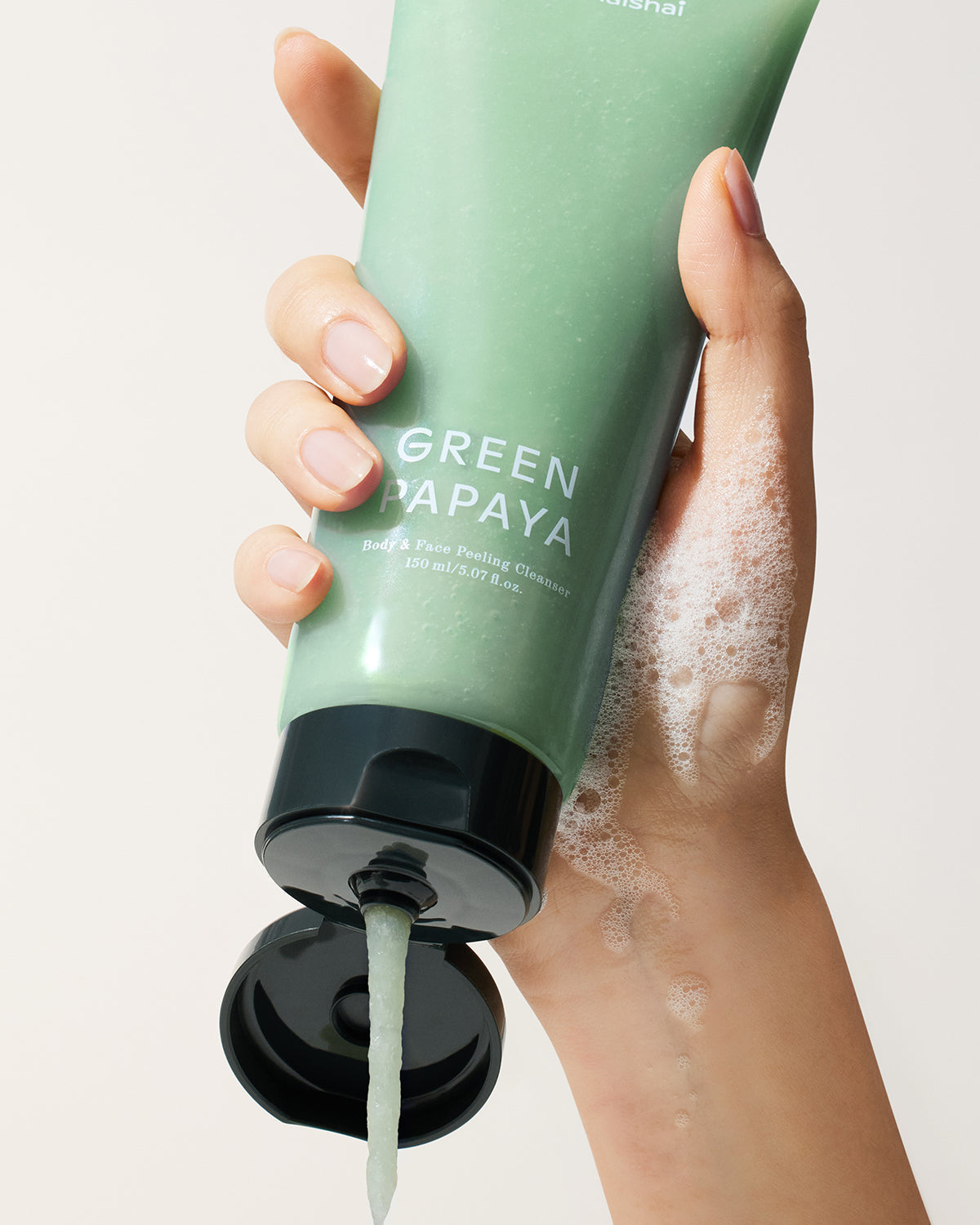 shaishaishai Green Papaya Body & Face Peeling Cleanser